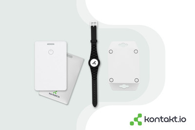 Kontakt.io being on the mission to Simplify the IoT reduces the complexity associated with IoT technologies by opening its Cloud Platform to third-party Bluetooth devices and introduces three new Bluetooth products. The very first Kontakt.io Bracelet Tag BT18-3, button-equipped Card Tag CT18-3 for safety & security, and Tough Beacon TB18-2 for rough outdoor asset tracking & condition monitoring use cases.