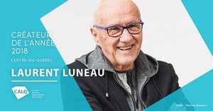 Laurent Luneau reçoit le Prix du CALQ - Créateur de l'année au Centre-du-Québec