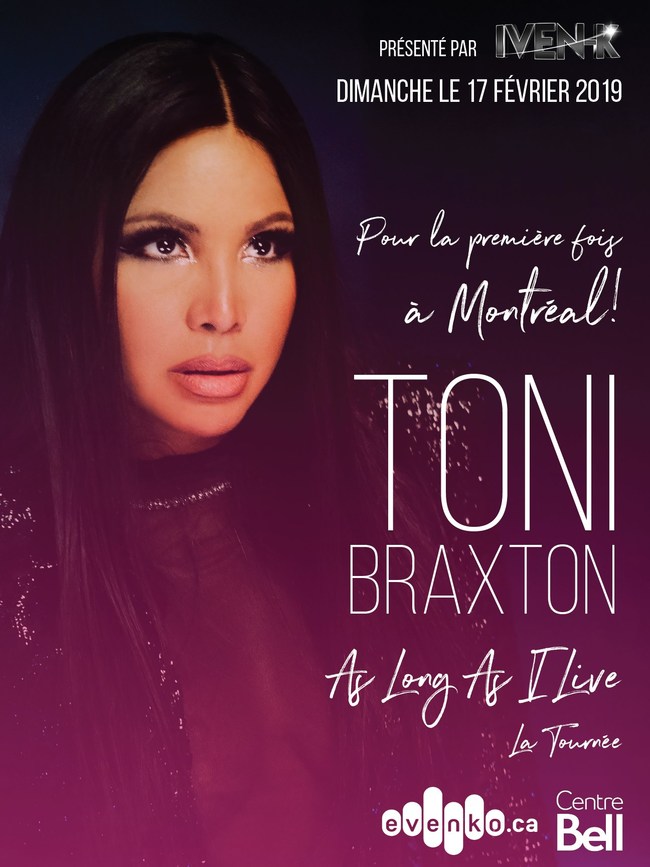 Toni Braxton Lance Sa Tournée As Long As I Live Pour La Sortie De Son