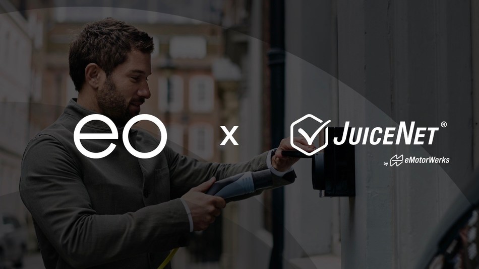 eMotorWerks' JuiceNet platform to be integrated into the new EO Mini Pro, delivering smart scheduling, charging with power from photovoltaic systems and grid services, aimed at lowering EV operating costs