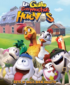Cinelatino transmitirá el exclusivo estreno televisivo en los Estados Unidos de la película animada más famosa del mundo Un gallo con muchos huevos