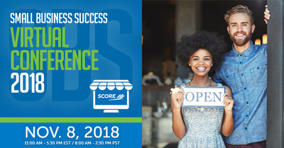 Thousands of entrepreneurs and small business owners are slated to attend tomorrow’s Small Business Success Virtual Conference, hosted by SCORE. Held on Nov. 8 from 11 a.m. to 5:30 p.m. ET, the Small Business Success Virtual Conference replicates a real-life conference experience without the hassle of traveling. Programming will include keynote speeches by business experts, one-on-one business mentoring, networking chat rooms and exhibitor booths.