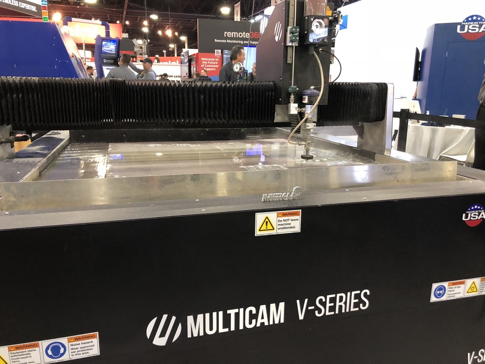 KMT Waterjet at Fabtech 2018