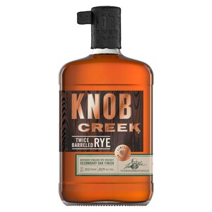 Knob Creek® Introduces Knob Creek® Twice Barreled Rye To Its Award-winning Rye Whiskey Portfolio
