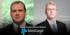 Mr. Matthew Dallas and Mr. Jeffrey Young Appointed to Biostage Board of Directors