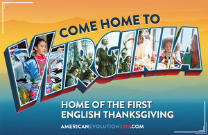 Virginia's 2019 Commemoration Takes Back the Spirit of Thanksgiving With "Come Home to Virginia" Postcards