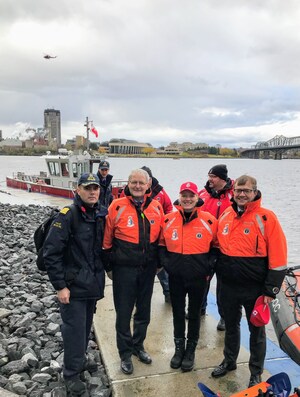 Ministers Wilkinson, Garneau and McKenna recognize second anniversary of Oceans Protection Plan with Canadian Coast Guard water simulations