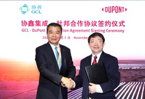 GCL-SI et DuPont Photovoltaic Solutions signent un accord de collaboration stratégique lors de la CIIE