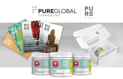 Pure Global Cannabis and PureSinse Inc. product line (CNW Group/Pure Global Cannabis Inc.)