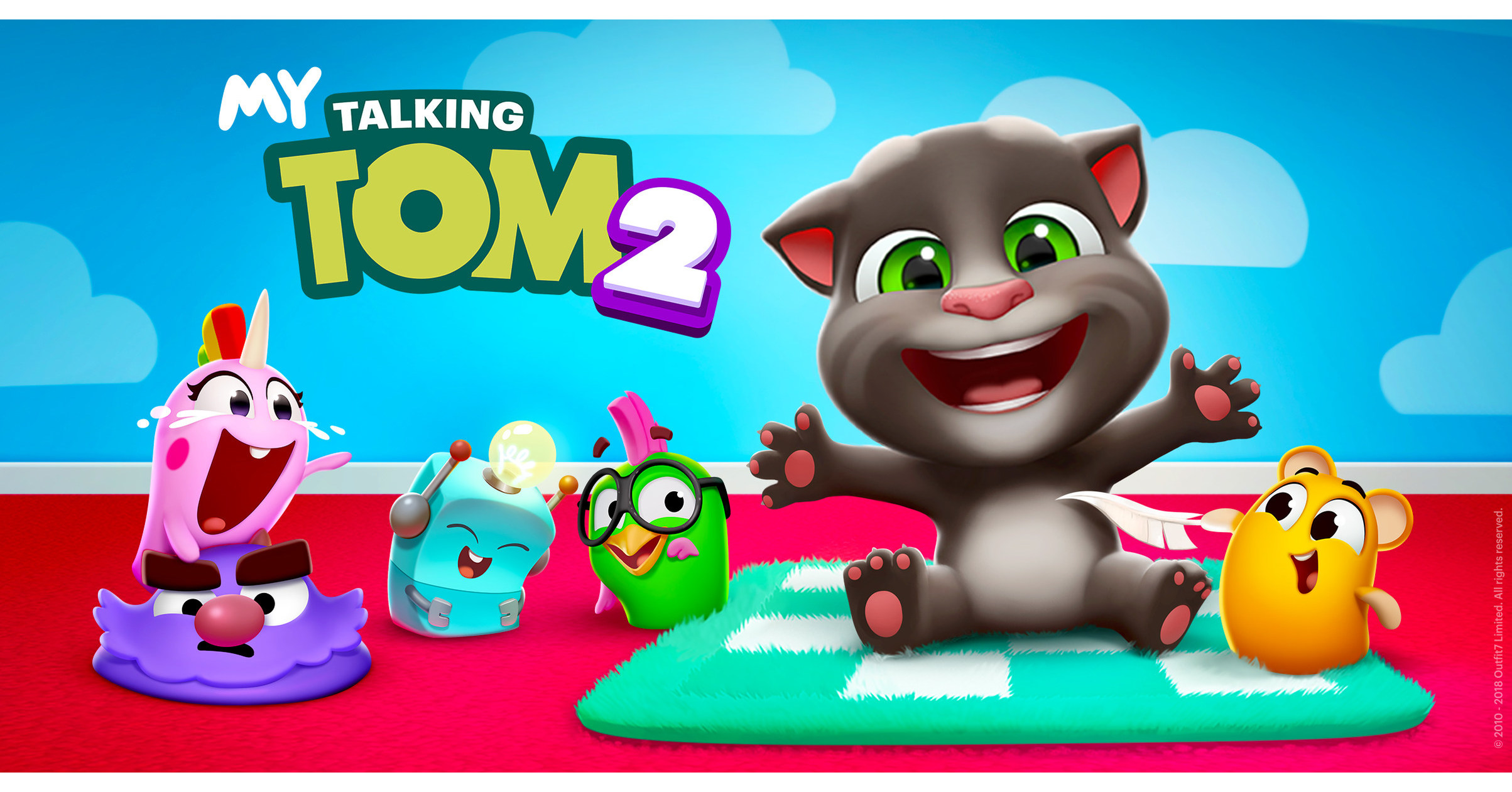 Outfit7 Releases the Most Interactive Virtual Friend Mobile Game Ever - My  Talking Tom 2