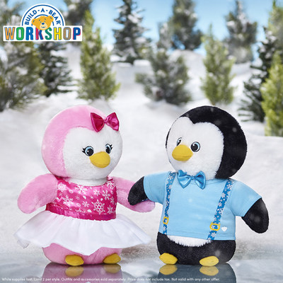 Build-A-Bear Workshop® is rolling out “Big Furry Deals” this holiday season. Guests who visit Build-A-Bear Workshop stores or buildabear.com on Black Friday (Nov. 23) can snag a 12-inch pink or black Snow Hugs Penguin plush for only $6 each. Additionally, on Nov. 23, deal-seekers can delight in a Buy One, Get One for $6 offer on any furry friend!