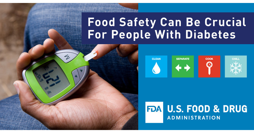 Food Safety Can Be Crucial For People With Diabetes