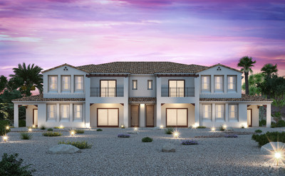 Fiori Townhomes, located at the guard-gated golf community of Tuscany Village, feature single and two-story townhomes up to four bedrooms with courtyards, patios, attached two-car garages and golf course views.