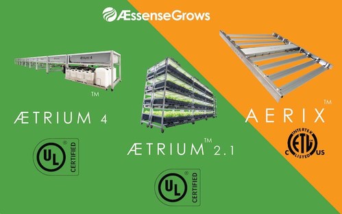 AEssenseGrows Receives UL Listings for Complete Indoor Grow System