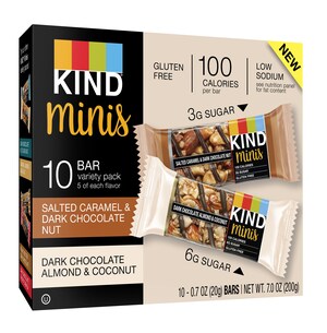 KIND Reinvents Reduced Portion Snack Category with National Roll-Out of KIND® Minis