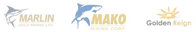 Golden Reign Resources and Marlin Gold Mining Complete Business Combination to Form Mako Mining Corp. (CNW Group/Golden Reign Resources Ltd.)
