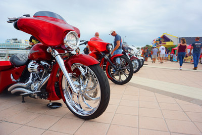 Daytona Beach hosts two annual motorcycle rallies - Bike Week (March 8-17) and Biketoberfest (October 17-20)