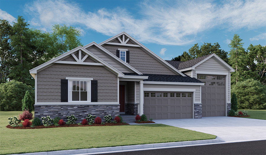 New Castle Rock Community with Attached RV Garages