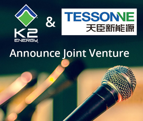 Global Growth Motivates K2 Energy's Joint Venture Agreement with Tesson New Energy for Expanding Battery Energy Storage Evolution