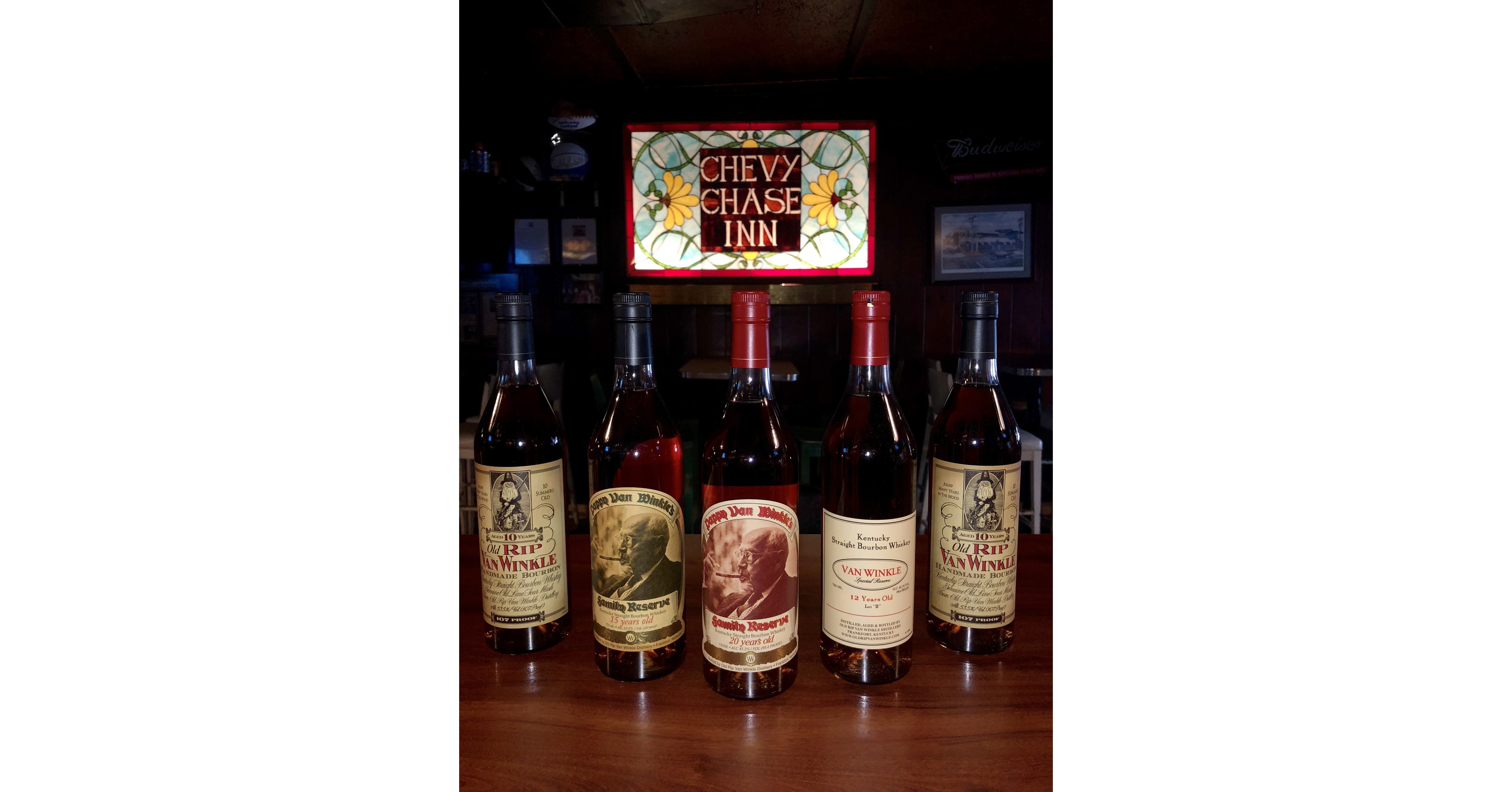 Pappy Thanksgiving! Chevy Chase Inn is Selling Pappy Van Winkle at Cost