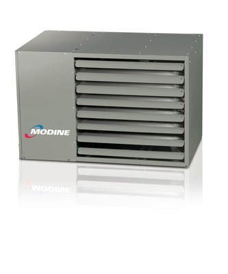 Modine's new BTP unit heater comes with factory installed blower assemblies, allowing customers to add duct work onto the unit to better distribute heat and air.