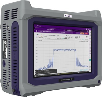 VIAVI CellAdvisor 5G is the first true 5G base station analyzer for large-scale deployments