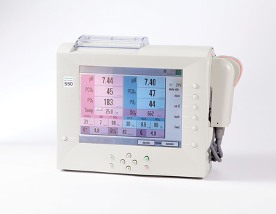 CDI Blood Parameter Monitoring System 550 with New Parameter for Oxygen Delivery