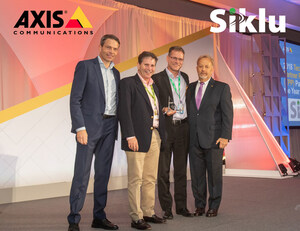 Siklu Awarded 2018 Technology Partner Program "Partner of the Year" by Axis Communications