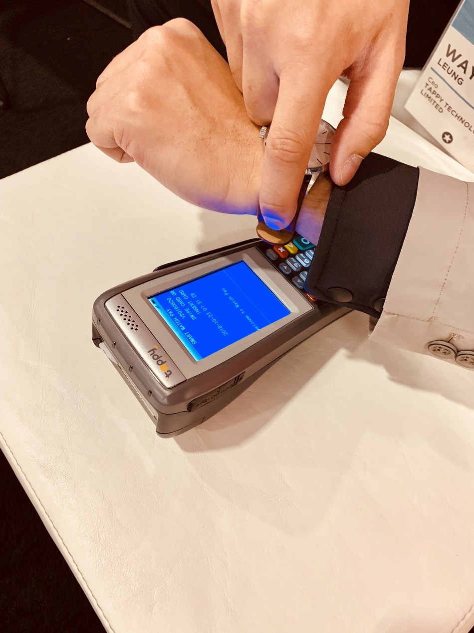 Tappy exhibits wearable payment solution in cooperation with Expresspay
