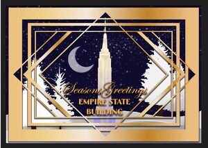 « ESB Unwrapped », la célébration annuelle de l'Empire State Building, répand la joie du temps des fêtes dans toute la ville de New York