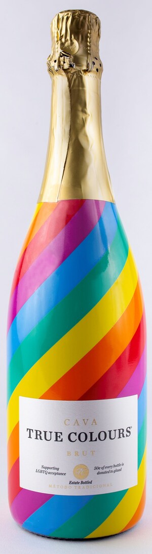 Highland Imports Commits $100,000 to GLAAD and Brings True Colours Cava Signature Rainbow Bottle to 30 States