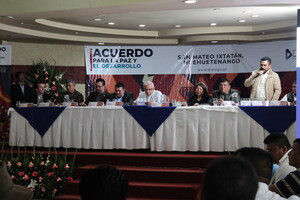 Agreement For Peace And Development Signed, Opens The Future At San Mateo Ixtatán