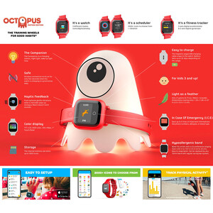 JOY Familytech Inc. Release Their New Octopus Watch Motion Edition Combo Kids' Smartwatch in North America