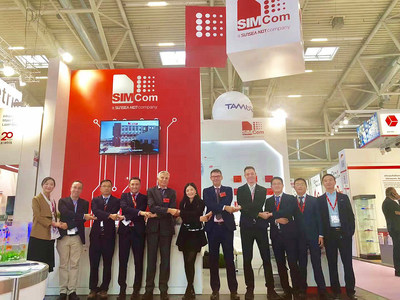 SIMCom Booth at Electronica 2018