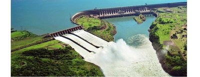 Itaipu Hydro Power Plant in Paraguay