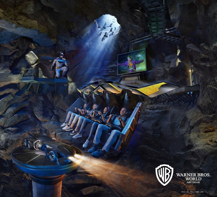 Explore Warner Bros. World Attractions And Park Map