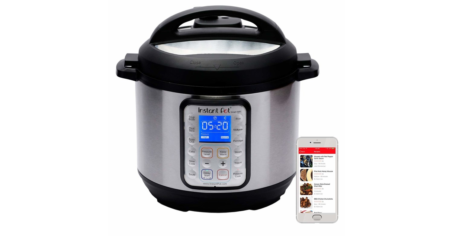 Instant Pot Aura Pro Multi-Use Programmable Slow Cooker with Sous Vide, 8  Quart, No Pressure Cooking Functionality