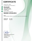 Devensoft Achieves Highest Level Security in Mergers and Acquisitions Software with ISO 27001, ISO 27018 and EU-US Privacy Shield Certifications