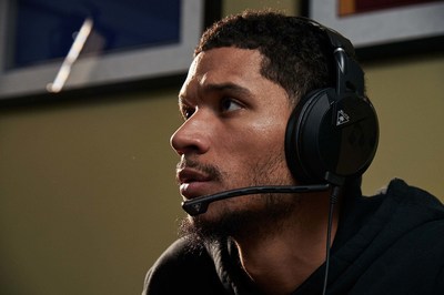 Turtle Beach and Laker Josh Hart squad up in a gaming partnership. Josh is wearing the new Turtle Beach Elite Pro 2 gaming headset.