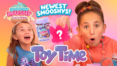 RedwoodVentures LLC, in partnership with OLO Industries LLC, creators of Smooshy Mushy, have announced the launch of Toy Time, a new vlog series being released on the Smooshy Mushy Toys YouTube channel.