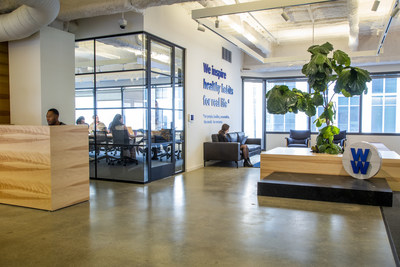 WW's new office space in San Francisco's SoMa neighborhood.