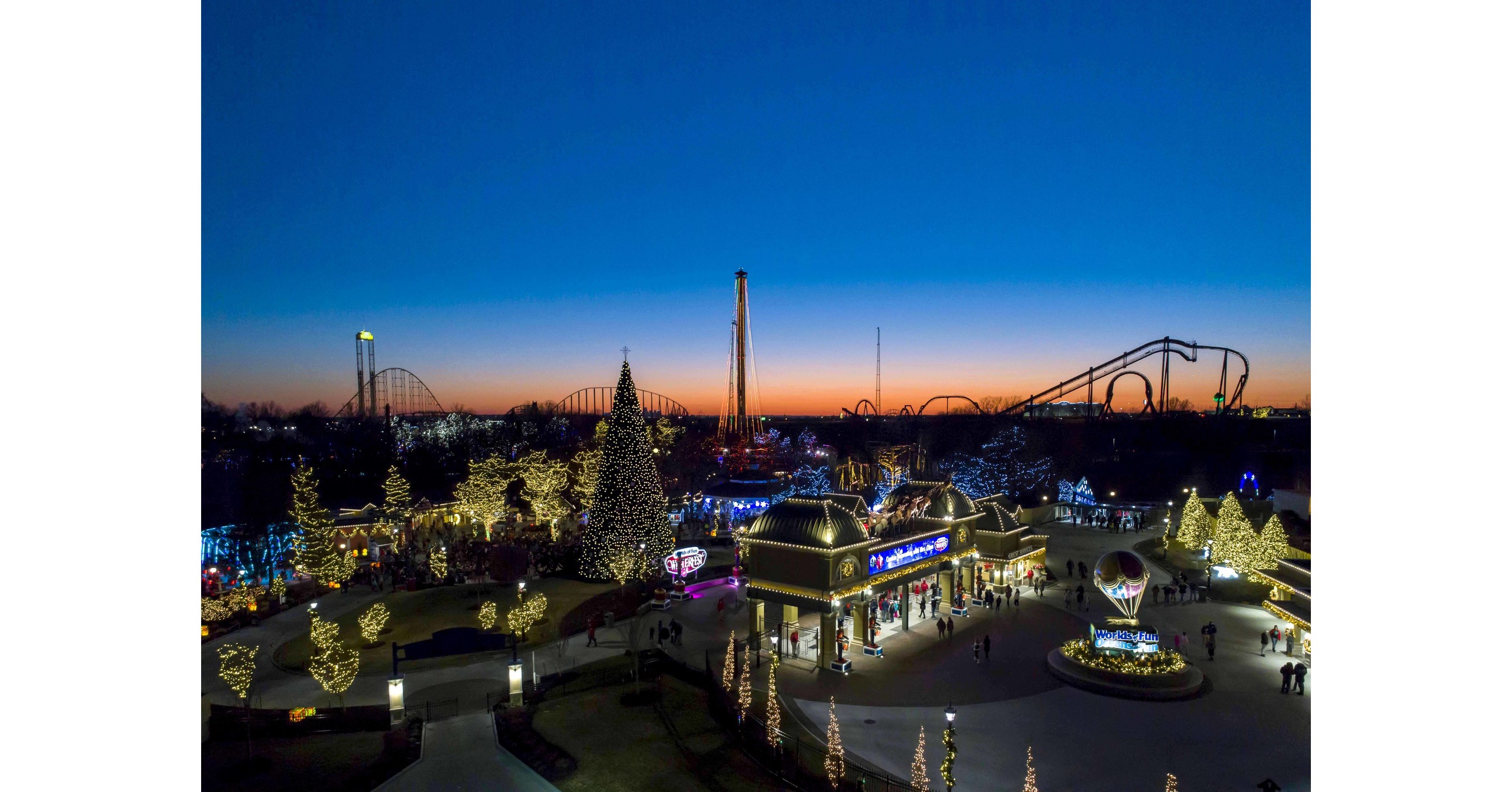 WinterFest Returns to Worlds of Fun with New Festive Features, New Year