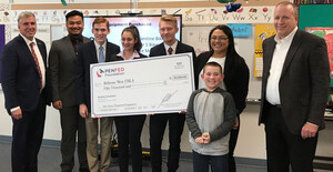 PenFed Foundation Donates $50,000 to Bellevue West High School Students' Project to Build Playground for Peter Sarpy Elementary Students