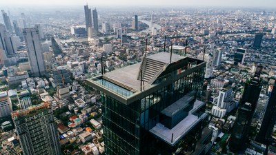 King Power Mahanakhon Unveils New World Class Tourist Destination 'Mahanakhon SkyWalk' Thailand's Highest 360-degree Observation Deck and Rooftop Bar