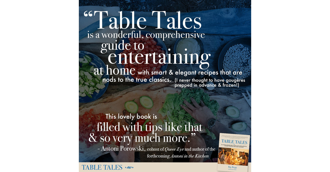 TABLE TALES Cookbook Recipe for a Successful Dinner Party