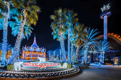 During WinterFest, Great America is completely transformed into a winter wonderland!