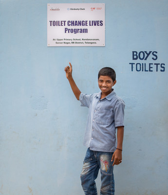 Kimberly-Clark is renewing its commitment to its multi-national program, “Toilets Change Lives” and celebrating the work of our teams and our brands to improve the lives of nearly one million people in need since the program was introduced in 2014.