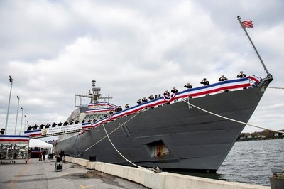 苏城(LCS 11)进入现役的美国海军舰队。