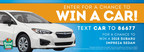 Join The Round Table Pizza® Text Club For A Chance To Win A New Car!