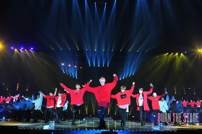 Burn the Stage: the Movie screened in cinemas around the world (PRNewsfoto/Trafalgar Releasing)